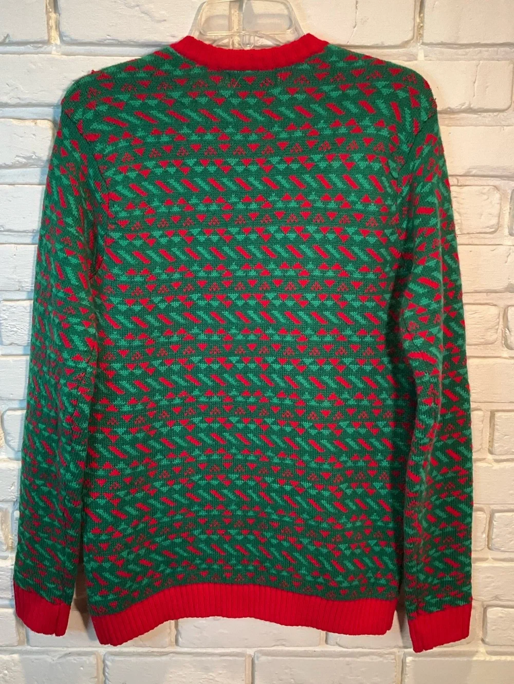 Ugly Christmas Sweater Fitness themed unisex small